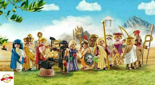 Playmobil GREEK gods HISTORY 70215 70216 70217 70218 9149 9150 9523 9524 no box
